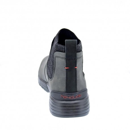 Botines Hey Dude zapatos Hombre modelo Scott Grip Negro 