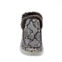 Botines Hey Dude zapatos Mujer modelo Denny Python Marrón 