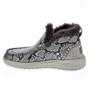 Botines Hey Dude zapatos Mujer modelo Denny Python Marrón 