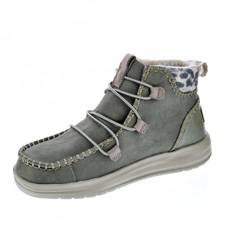 Botines Hey Dude zapatos Mujer modelo Eloise Verde 