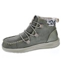 Botines Hey Dude zapatos Mujer modelo Eloise Verde 