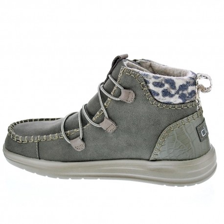 Botines Hey Dude zapatos Mujer modelo Eloise Verde 