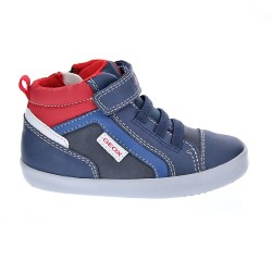 Botines Geox zapatos Niño modelo Gisli Azul  2