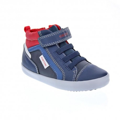 Botines Geox zapatos Niño modelo Gisli Azul 