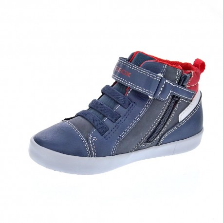 Botines Geox zapatos Niño modelo Gisli Azul 