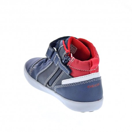 Botines Geox zapatos Niño modelo Gisli Azul 