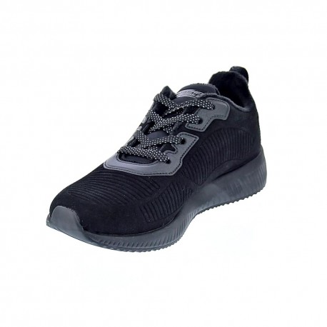 Zapatillas Skechers zapatos Mujer modelo Bobs Squad Negro 