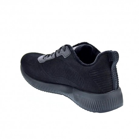 Zapatillas Skechers zapatos Mujer modelo Bobs Squad Negro 