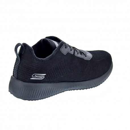 Zapatillas Skechers zapatos Mujer modelo Bobs Squad Negro 
