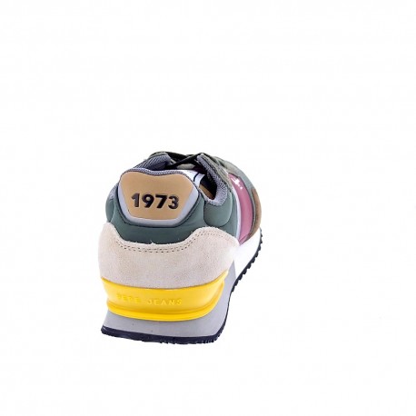 Zapatillas Pepe Jeans zapatos Hombre modelo London One Verde 