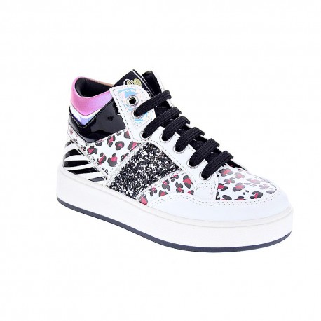 Zapatillas botas Asso zapatos Niña modelo AG14060 Blanco 