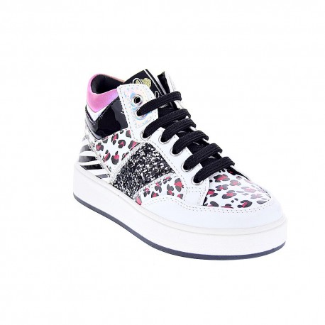 Zapatillas botas Asso zapatos Niña modelo AG14060 Blanco 