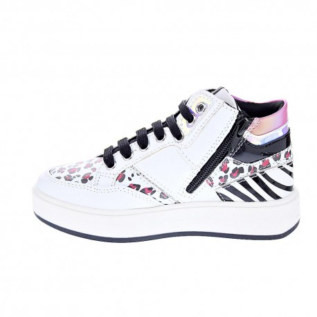 Zapatillas botas Asso zapatos Niña modelo AG14060 Blanco 