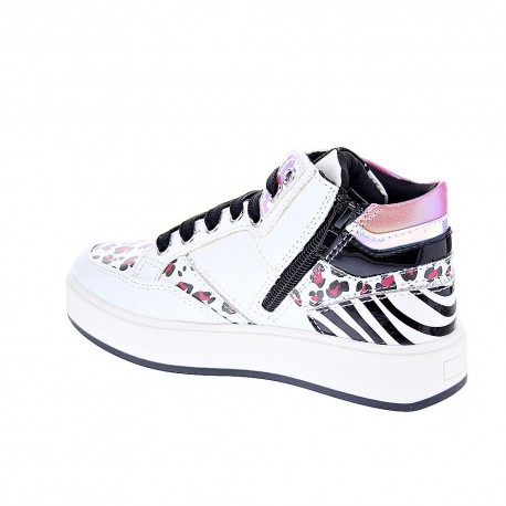 Zapatillas botas Asso zapatos Niña modelo AG14060 Blanco 