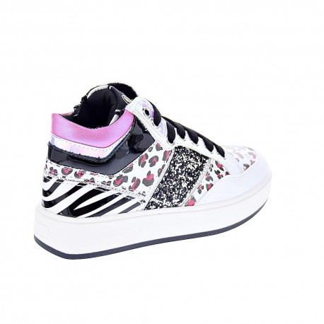 Zapatillas botas Asso zapatos Niña modelo AG14060 Blanco 