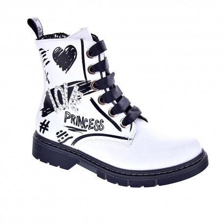 Botines Asso zapatos Niña modelo AG13808 Blanco 