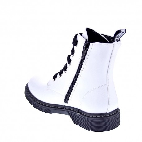 Botines Asso zapatos Niña modelo AG13808 Blanco 