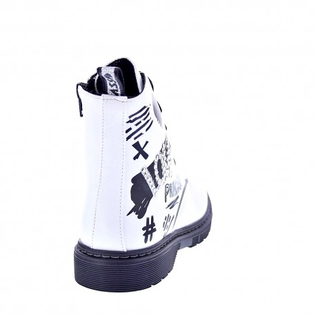 Botines Asso zapatos Niña modelo AG13808 Blanco 