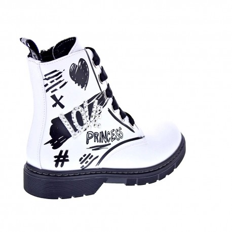 Botines Asso zapatos Niña modelo AG13808 Blanco 