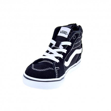 Zapatillas botas Vans zapatos Niño modelo Filmore Hi Negro 