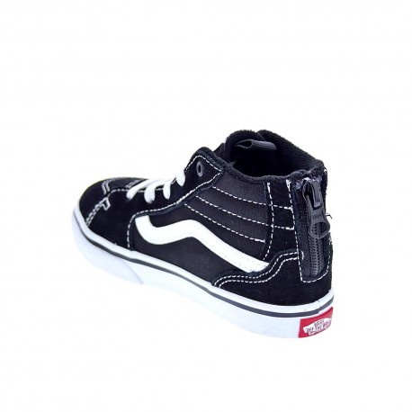 Zapatillas botas Vans zapatos Niño modelo Filmore Hi Negro 