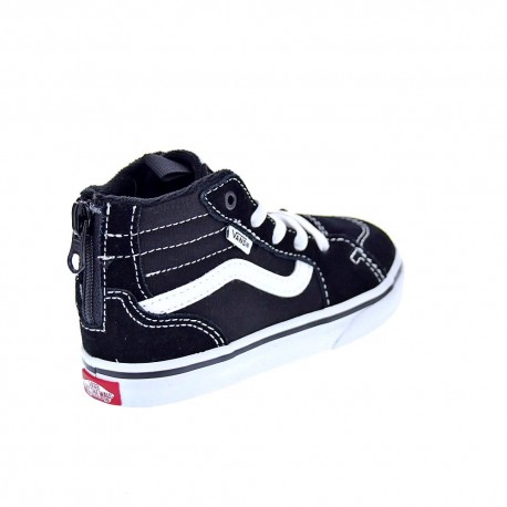 Zapatillas botas Vans zapatos Niño modelo Filmore Hi Negro 