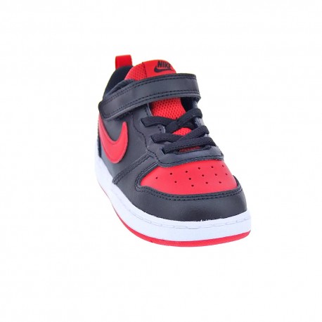 Zapatillas Nike zapatos Niño modelo Court Borought Negro 