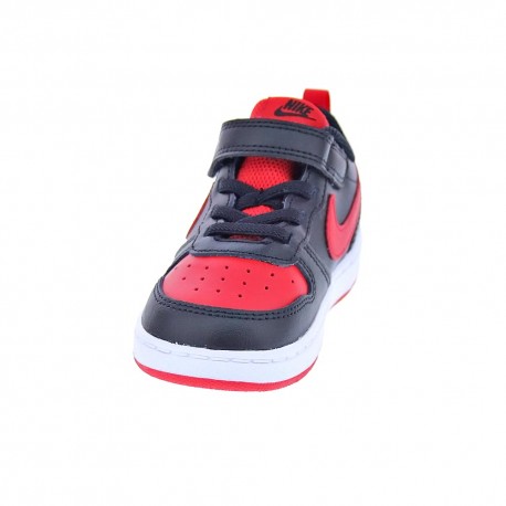 Zapatillas Nike zapatos Niño modelo Court Borought Negro 