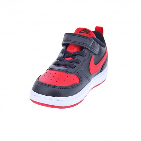 Zapatillas Nike zapatos Niño modelo Court Borought Negro 