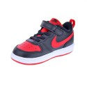 Zapatillas Nike zapatos Niño modelo Court Borought Negro 
