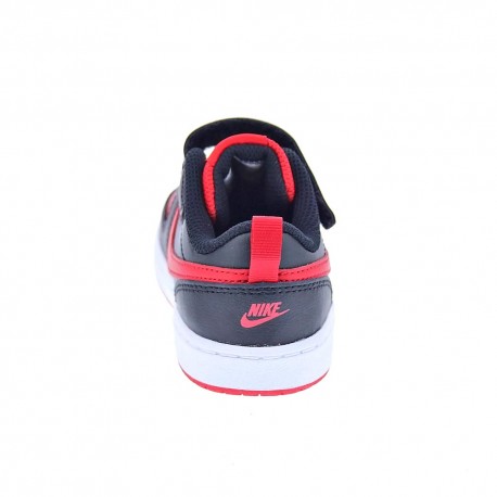 Zapatillas Nike zapatos Niño modelo Court Borought Negro 