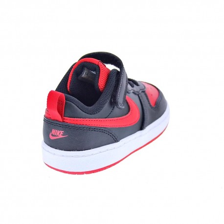 Zapatillas Nike zapatos Niño modelo Court Borought Negro 