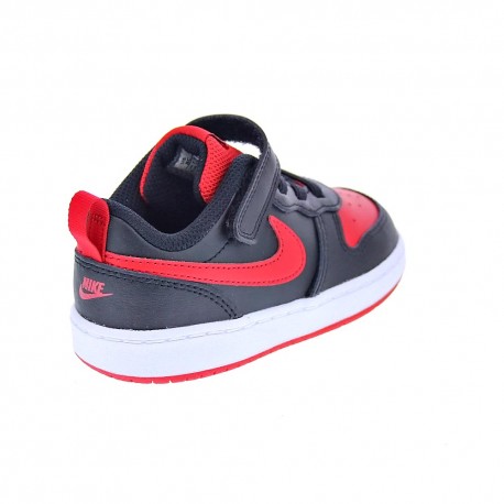 Zapatillas Nike zapatos Niño modelo Court Borought Negro 
