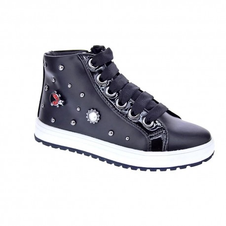 Zapatillas botas Asso zapatos Niña modelo AG13922 Negro 