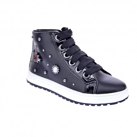 Zapatillas botas Asso zapatos Niña modelo AG13922 Negro 