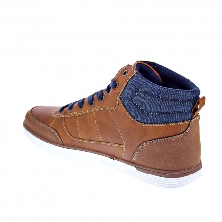 Botines Teddy Smith zapatos Hombre modelo 71569 Marrón 