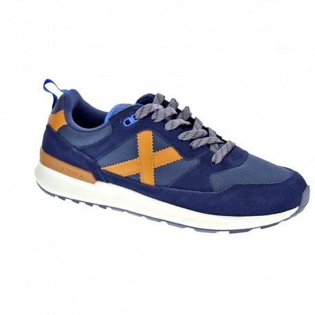 Zapatillas Munich zapatos Hombre modelo Alpha 70 Azul 