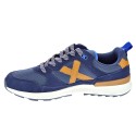 Zapatillas Munich zapatos Hombre modelo Alpha 70 Azul 