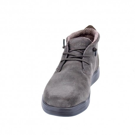 Botines Hey Dude zapatos Hombre modelo Jo Suede Marrón 
