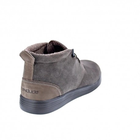 Botines Hey Dude zapatos Hombre modelo Jo Suede Marrón 