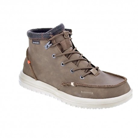 Botines Hey Dude zapatos Hombre modelo Bradley Marrón 