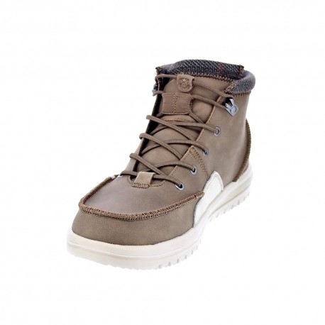 Botines Hey Dude zapatos Hombre modelo Bradley Marrón 