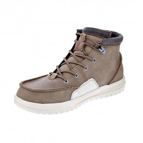 Botines Hey Dude zapatos Hombre modelo Bradley Marrón 