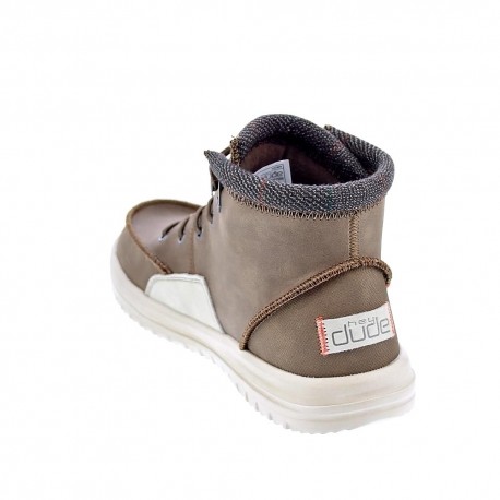 Botines Hey Dude zapatos Hombre modelo Bradley Marrón 