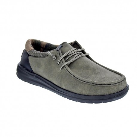 Mocasines Hey Dude zapatos Hombre modelo Paul Dusty Verde 