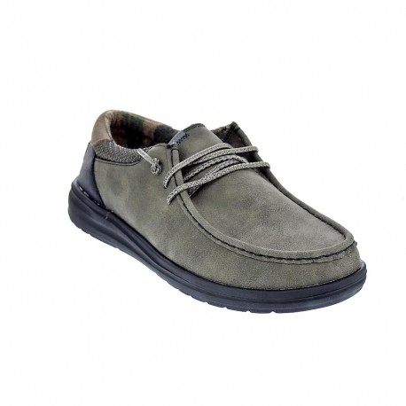 Mocasines Hey Dude zapatos Hombre modelo Paul Dusty Verde 