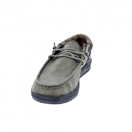 Mocasines Hey Dude zapatos Hombre modelo Paul Dusty Verde 