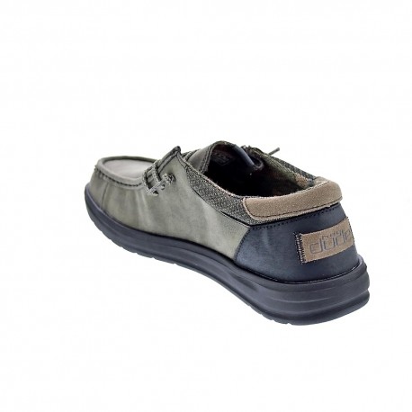 Mocasines Hey Dude zapatos Hombre modelo Paul Dusty Verde 