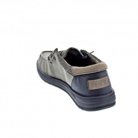 Mocasines Hey Dude zapatos Hombre modelo Paul Dusty Verde 