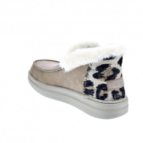 Botines Hey Dude zapatos Mujer modelo Denny Grip Beige 